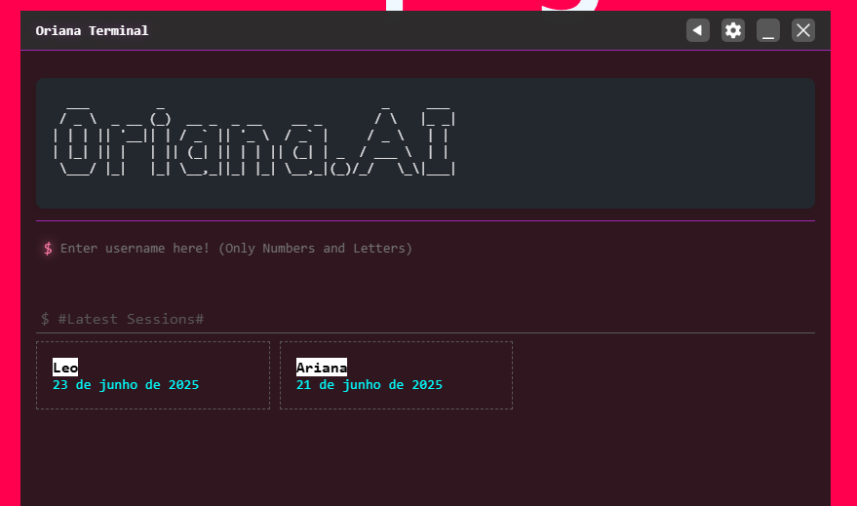 Desktop app - main Screen